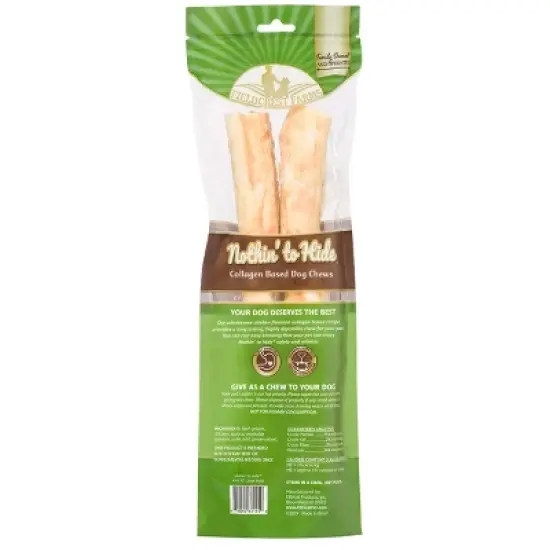 Fieldcrest Farms Nothin' to Hide Chicken Roll Bag Dog Treats - 10" - Large - 6.38oz/2pk image {1}