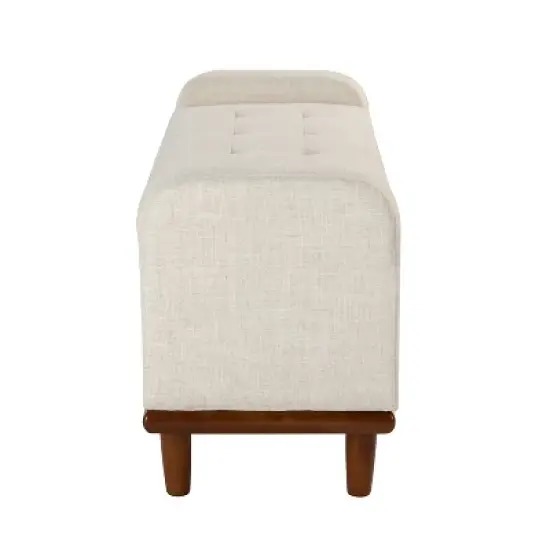 Edgaro Upholstered Storage Bench for Bedroom| ARTFUL LIVING DESIGN image {4}