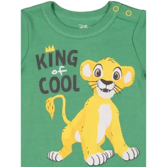 Disney Lion King,Mickey Mouse,Winnie the Pooh Simba Baby Romper and Sunhat Newborn to Infant  image {8}