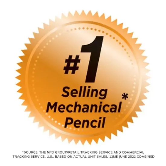 BIC Xtra-Smooth Mechanical Pencils With Erasers, Medium Point (0.7mm), 144-Count Pack, Bulk Mechanical Pencils for School or Office Supplies image {4}