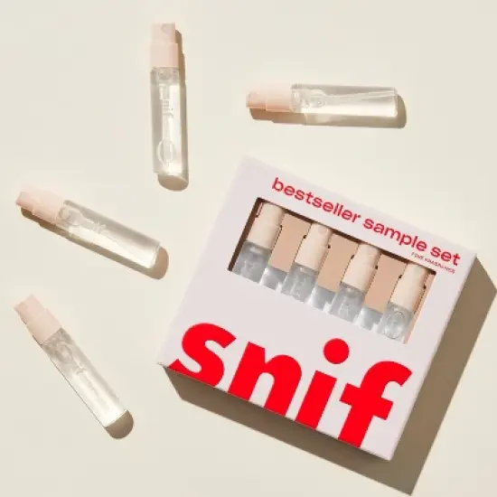 Snif Bestseller Sample Discovery Set Eau de Toilette Fragrance Coffret - 4pc- Ulta Beauty image {3}