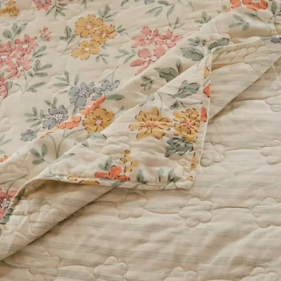 Greenland Home Fashions Chloe 2-Piece Twin/XL Quilt Set, 68x88 Inch image {4}