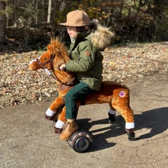 Power Pony Riding Toy - Champ Zume V2: Steel Ride-On Animal, Ages 4+, 200lb Capacity image {9}