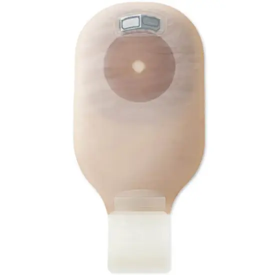 Premier Ostomy Pouch Drainable up to 1.5" Stoma 12"L 1pc System Ultra Clear 8578, 5 Ct image {2}