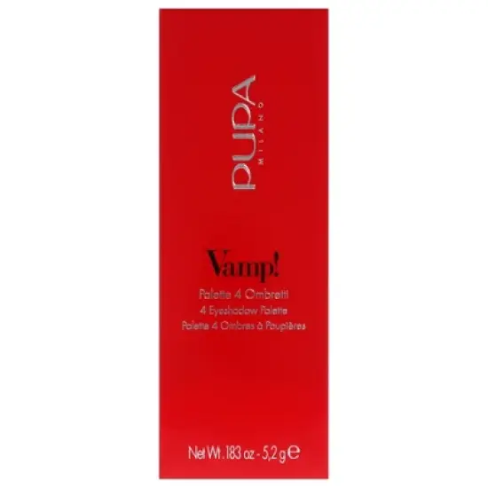 Vamp! 4 Eyeshadow Palette - 006 Deep Nude by Pupa Milano for Women - 0.183 oz Eye Shadow image {4}