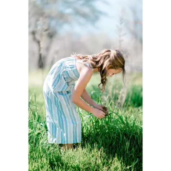 Hope & Henry Girls' Bow Front Wide Leg Jumpsuit, Infant image {5}