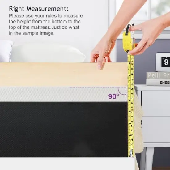 Wuleitex 10 inches No-Noise Medium  Memory Foam Mattress Infused Gel image {2}