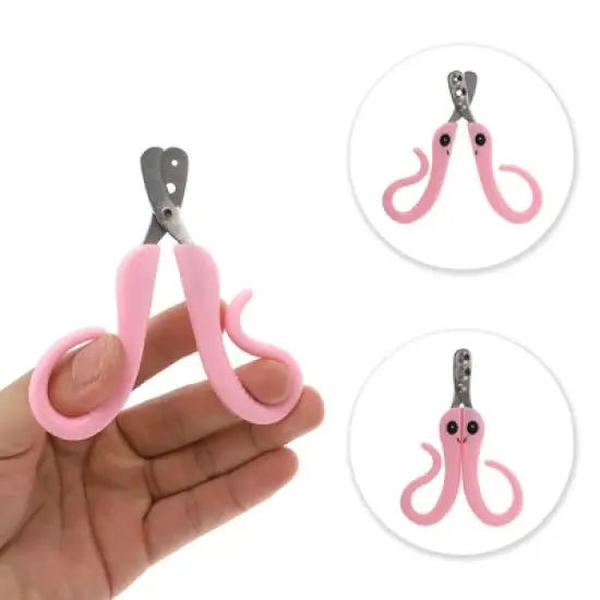 Unique Bargains Durable Pet Nail Clippers 4.33"x3.15" 1 Pc image {2}