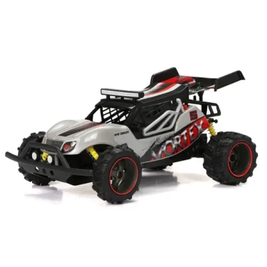 New Bright 1:14 R/C Full Function USB Buggy - Vortex Silver image {7}
