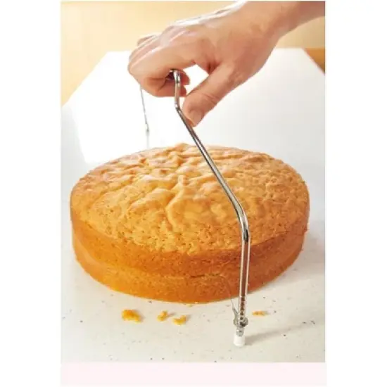 O'Creme Professional 17" Cake Leveler, with Adjustable Wire image {1}