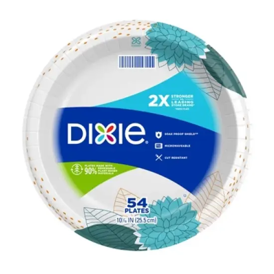 Dixie Everyday 10 1/16" Paper Plates image {10}