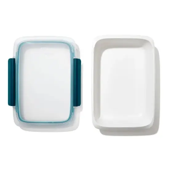 OXO Prep and Go 5c Food Storage Container: Leakproof, Dishwasher & Microwave Safe, Blue, Plastic image {3}