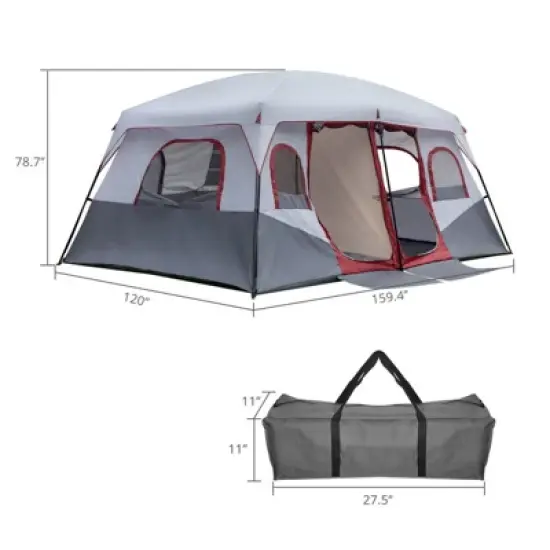 Karl Home | 10-Person Family Camping Tent image {2}
