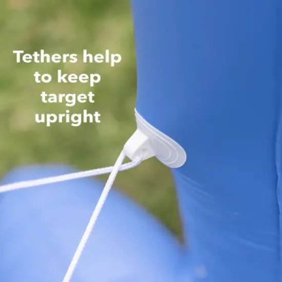 HearthSong Giant Double-Sided Inflatable Axe-Throwing and Ball-Toss Target Game for the Backyard or Basement image {9}