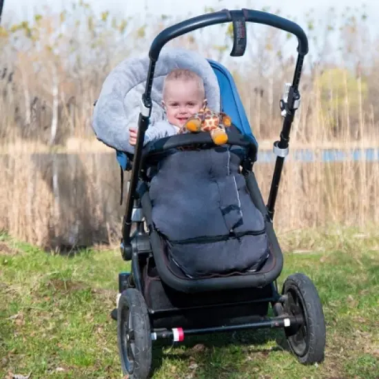 Joybi Warm Luxurious Stroller Footmuff, Insulated Stroller Sleeping Sack for Babies, Toddlers, Waterproof, Windproof Protective Stroller Garment image {5}