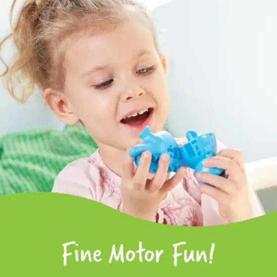 Learning Resources Snap-n-Learn Matching Dinos, Fine Motor, Counting & Sorting Toy, 18 Pieces, Ages 18+ months image {3}