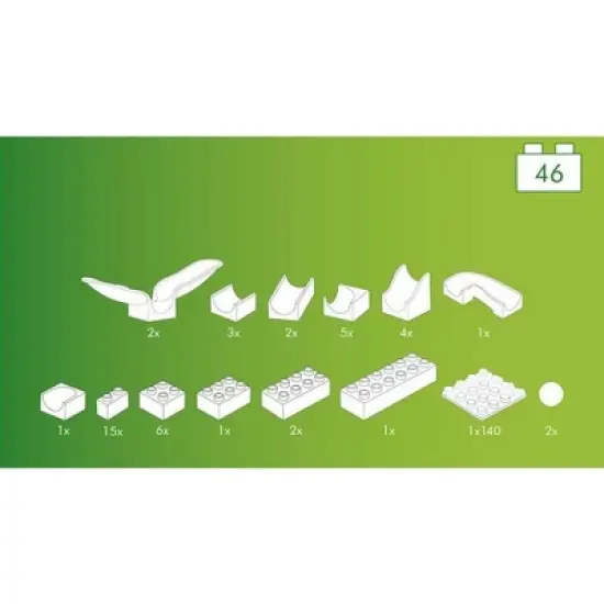 Hubelino Marble Run - 44-Piece Cradle Chute Expansion Set image {5}