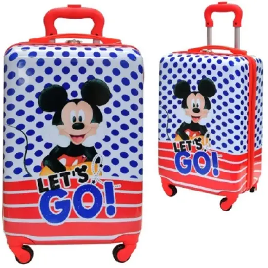 Mickey Mouse Boys 360 Spin Luggage image {1}