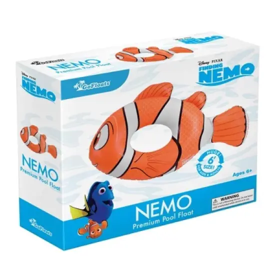 GoSports Disney Pixar Finding Nemo Pool Float Party Tube image {5}