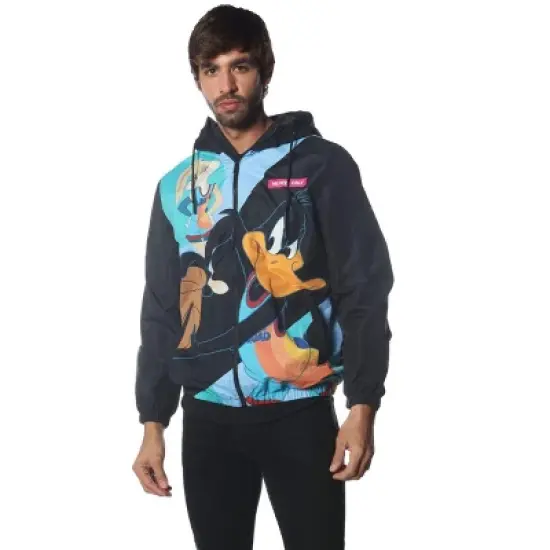 Members Only Men's Daffy Squad Windbreaker Jacket image {2}