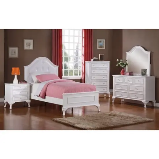 Isabella Youth 3-Drawer Nightstand White - Picket House Furnishings image {2}