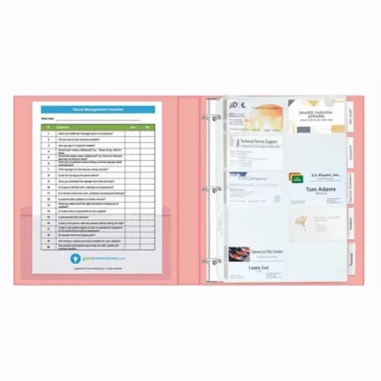 C-Line&reg; Add-On Filing Pocket, 8-3/4" x 5-1/8", Pack of 10 image {3}