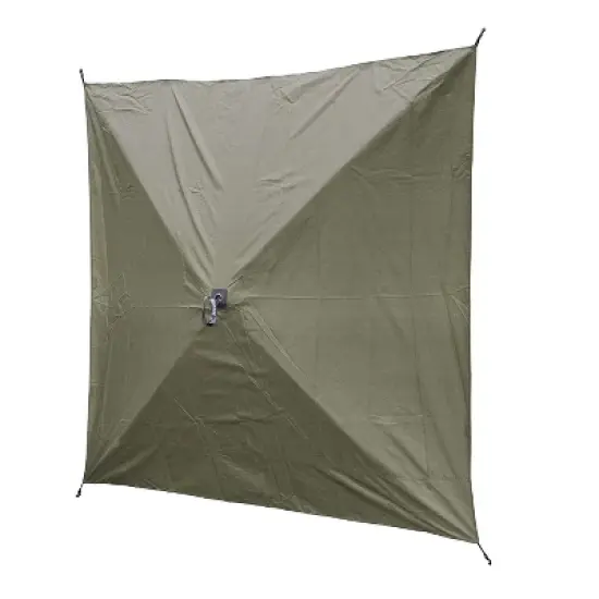 Clam Quick Set Screen Hub Green Tent Wind & Sun Panels, Accessory Only image {2}