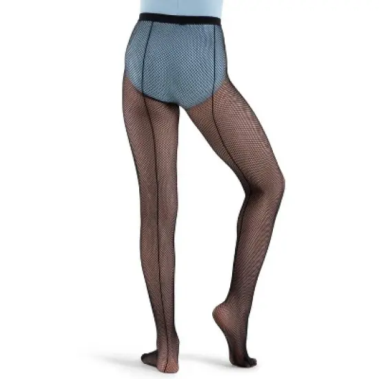 Capezio Studio Basics Fishnet Tight w/ Seams - Girls image {5}