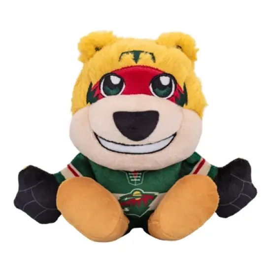 Bleacher Creatures Minnesota Wild Nordy 8" Kuricha Mascot Plush image {7}