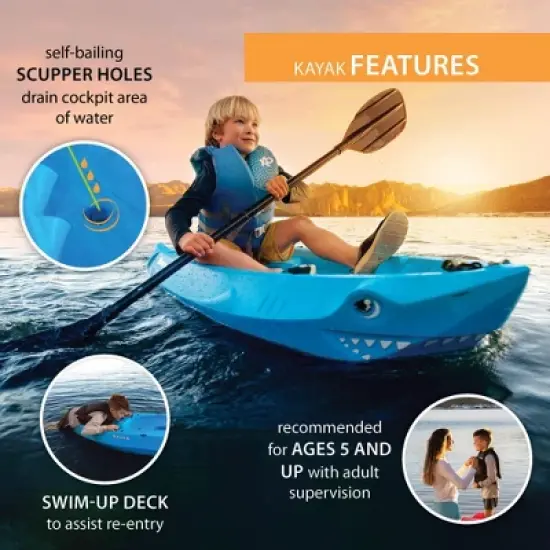 Lifetime Shark 6 Ft. Youth Kayak image {6}