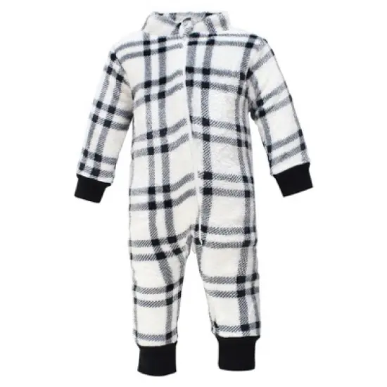 Hudson Baby Unisex Toddler Plush Jumpsuits, Bear image {3}