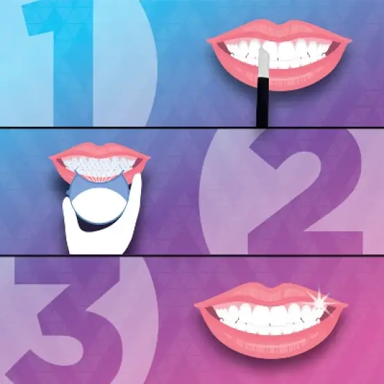 ARC Emulsion Leave-On Tooth Whitening System with Applicator, Stand and LED Blue Light - Mint Flavor - 0.88oz image {5}