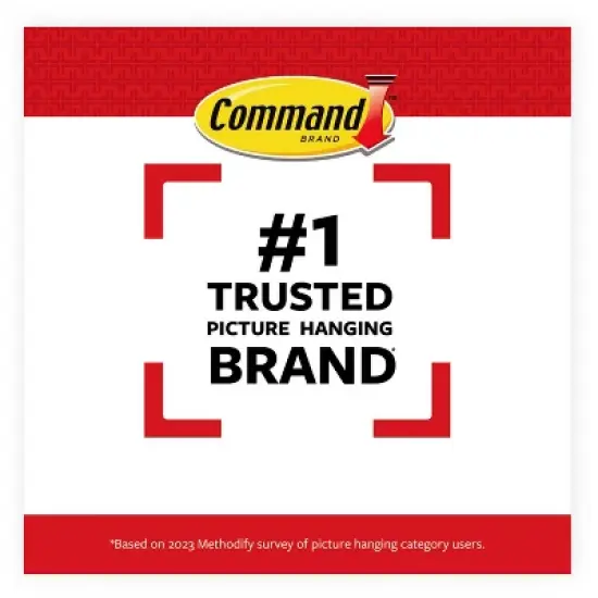 Command 8pk Heavy PHS Adhesives: Strongest Mounting Strips, Plastic, White, Office & Art Supplies image {10}
