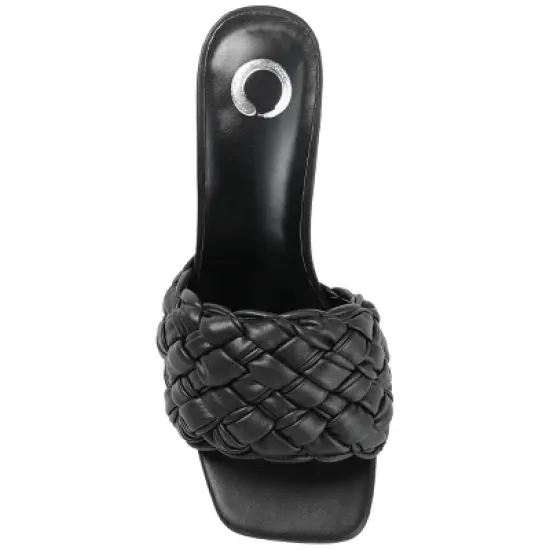 Journee Collection Womens Raquelah Open Toe High Stiletto Pumps image {3}