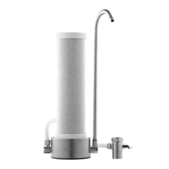 Mist Replacement Water Filter for Mist Countertop Filtration - MFC093: Kitchen Sink Filter, Chlorine Reduction, White image {1}