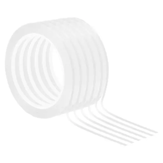 Unique Bargains DIY Art Film Thin Graphic Chart Highlight Marking Tapes 72 Yards 6 Pcs image {5}