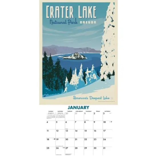 Willow Creek Press ADG 2026 National Parks Wall Calendar image {2}