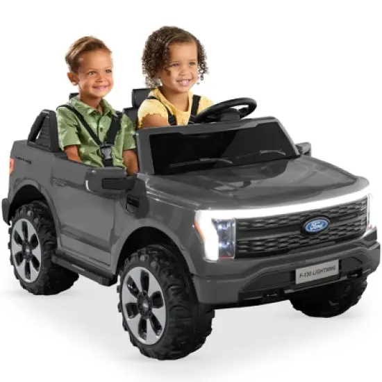 Best Choice Products Kids 24V Ride On Truck Officially Licensed Ford Lightning w/ Remote, LED Lights, 2 Speeds image {11}