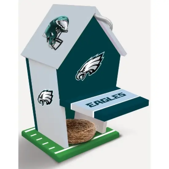 MasterPieces Officially Licensed NFL Philadelphia Eagles outdoor wood birdhouse! image {2}