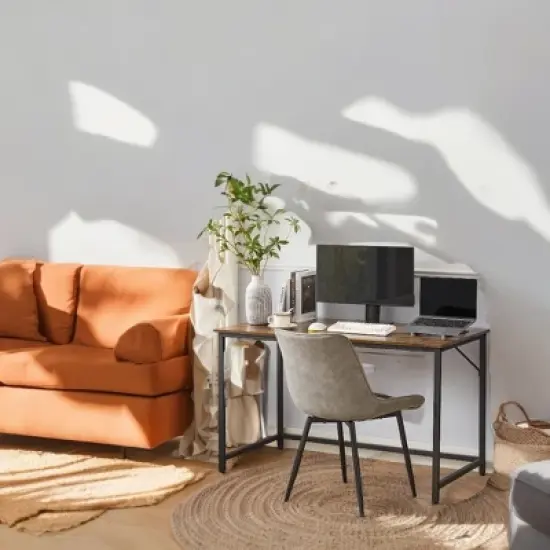 Industrial Style Computer Desk, Gaming Desk, Home Office Desk image {4}