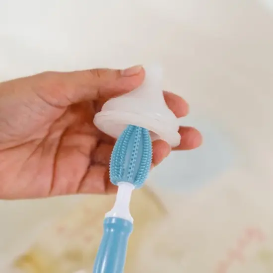 Unique Bargains Long Handle Silicone Water Bottle Cleaning Brush Kit image {2}