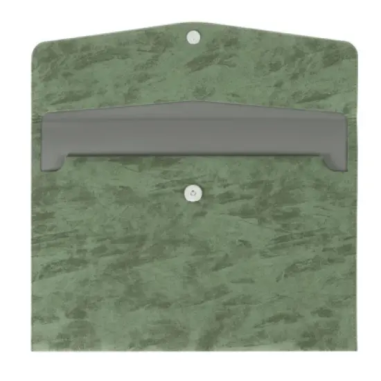 Unique Bargains Waterproof PU Leather File Folder with Button Closure 13.4" x 9.4" image {9}