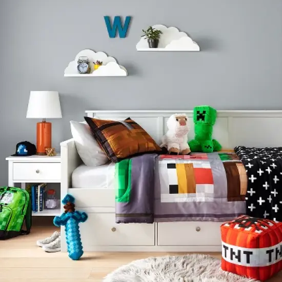 Cloud Decorative Wall Kids' Shelf White - Pillowfort&trade; image {3}