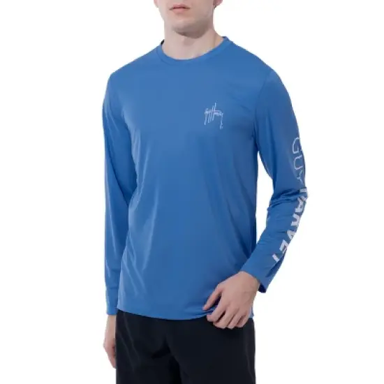 Guy Harvey Men's Long Sleeve Performance Sun Protection Shirt UPF 50+ image {5}