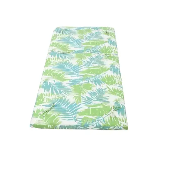 Christopher Knight Home Klayton Outdoor Acacia Wood Adjustable Chaise Lounge with Water-Resistant Cushion and Slatted Base (Set of 4) image {8}