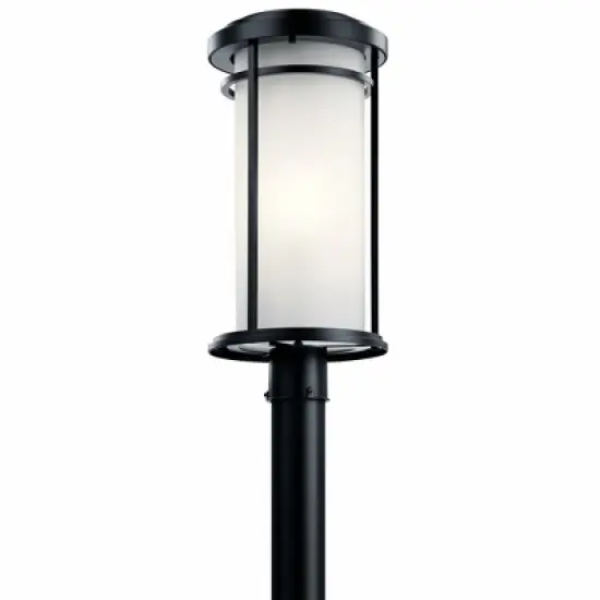 Kichler Lighting Toman 1 - Light Post Light in  Black image {2}