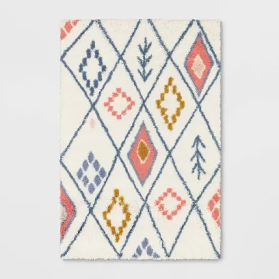 Mesa Area Kids' Rug Pink/Blue - Pillowfort&trade; image {4}