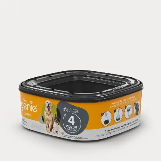 Pet Genie Unscented Jumbo Refill Waste Disposal Bags image {1}