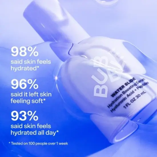 Bubble Skincare Water Slide Hydrating Serum - 1 fl oz image {4}