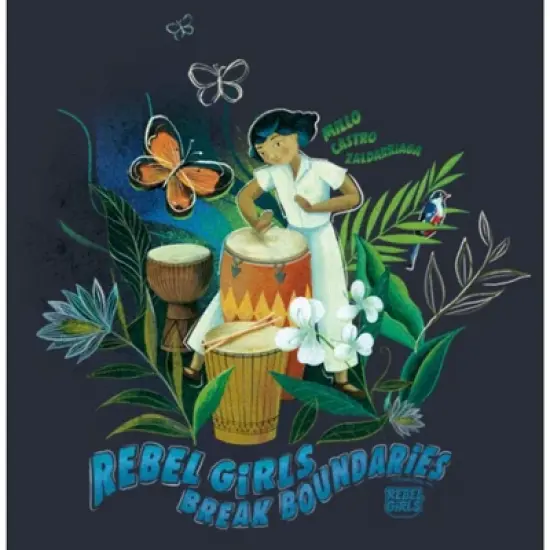 Junior's Rebel Girls Millo Castro Zaldarriaga Break Boundaries Festival Muscle Tee image {1}